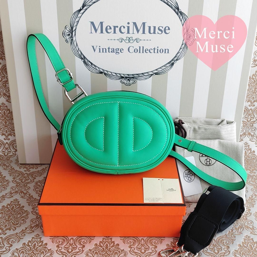 なお品 インザループヴェルソ ヴェールコミックｘヴェールフィズ ボディバッグ エルメス B刻印 MerciMuse メルシーミューズ