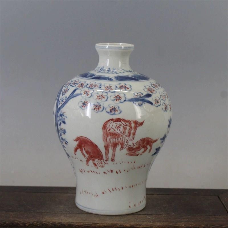 青花釉里紅魚紋盤 景徳鎮 陶磁器 装飾品 現代工芸品  置物 青花釉里紅魚紋盤 景徳鎮 陶磁器 装飾品 現代工芸品 置物 - メルカリ