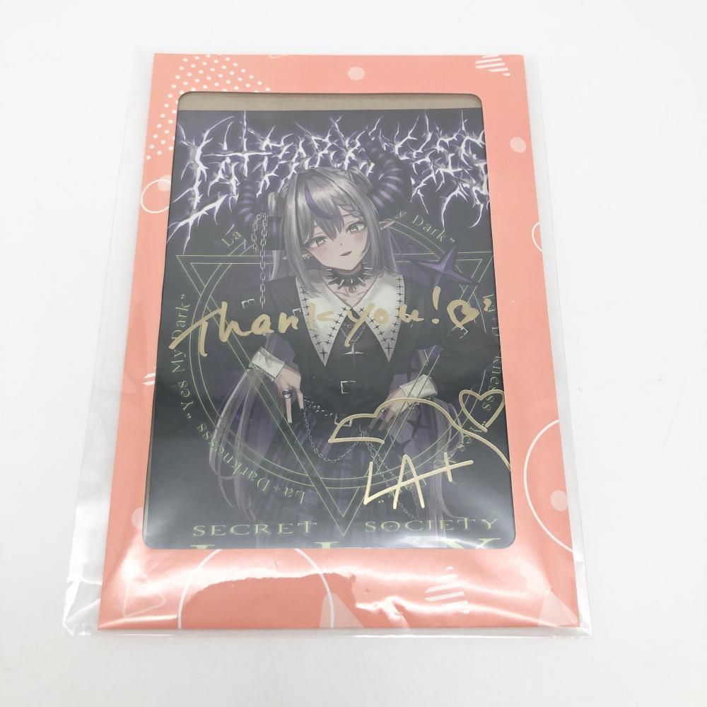 中古】未開封 ホロライブプロダクション ラプラス・ダークネス