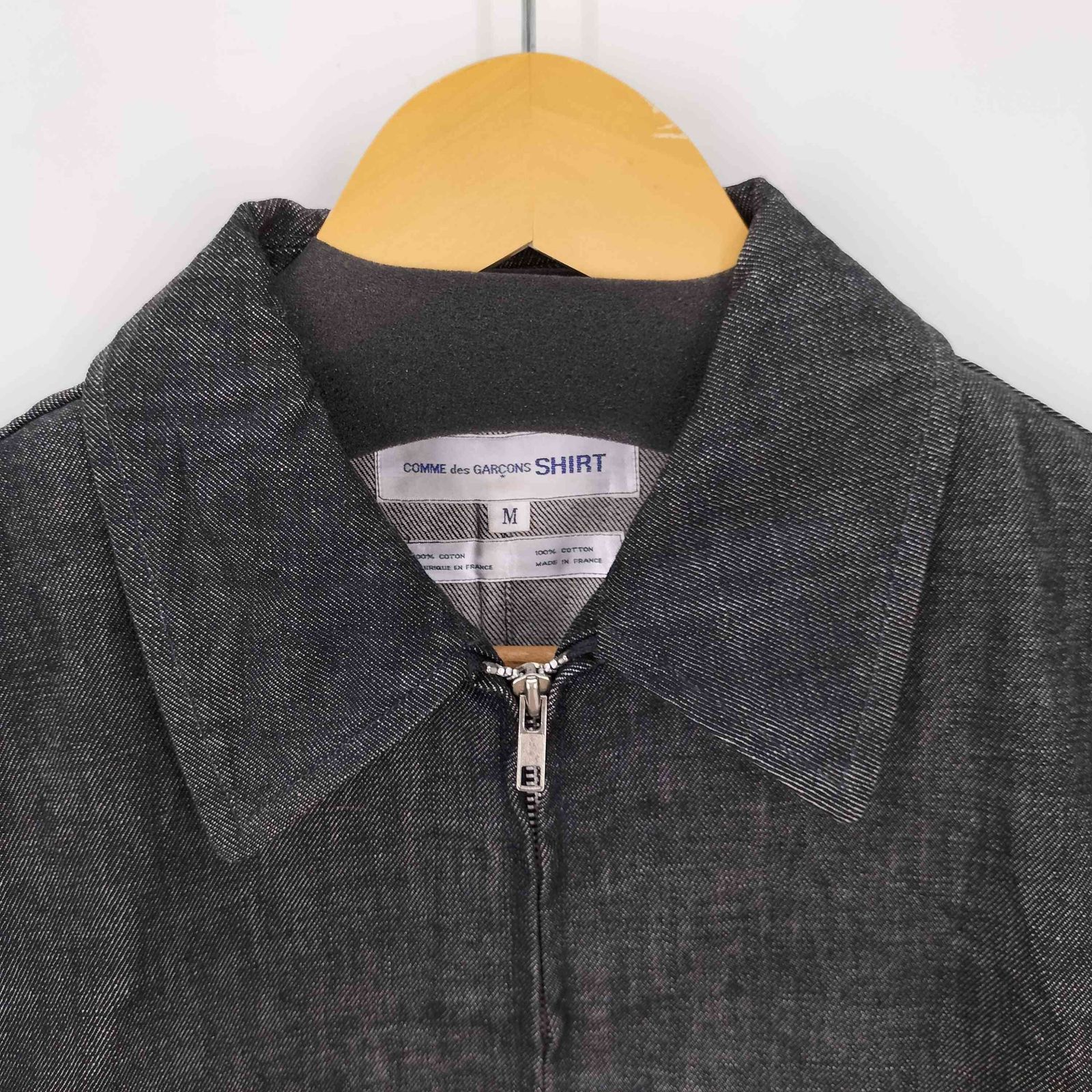 comme des garcons shirt フランス製デニムブルゾン