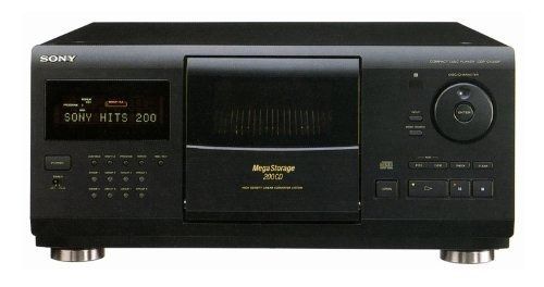 200枚CDチェンジャー CDP-CX200F