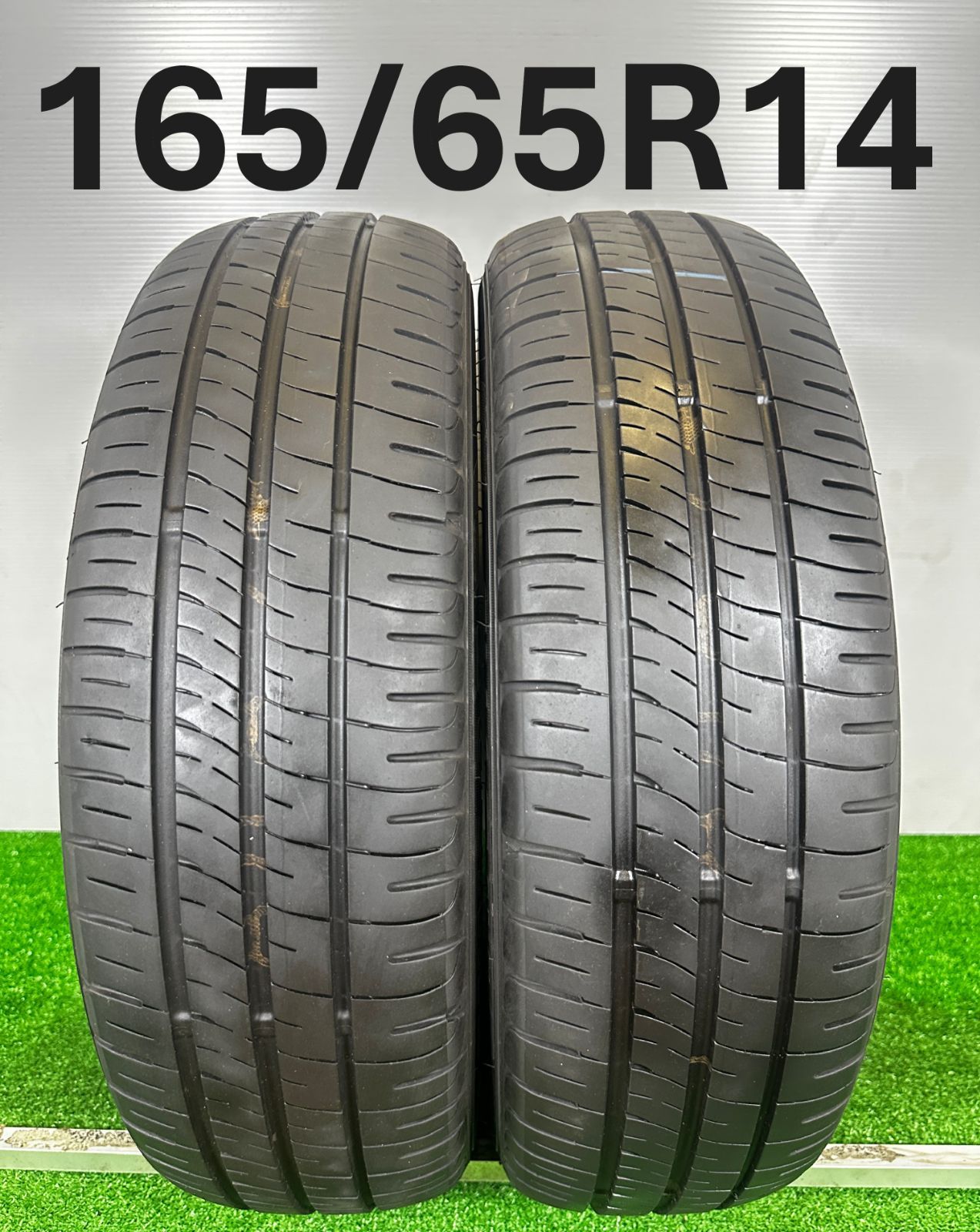 送料無料☆165/65R14 ダンロップ EC204 2021年製 2本 夏タイヤ