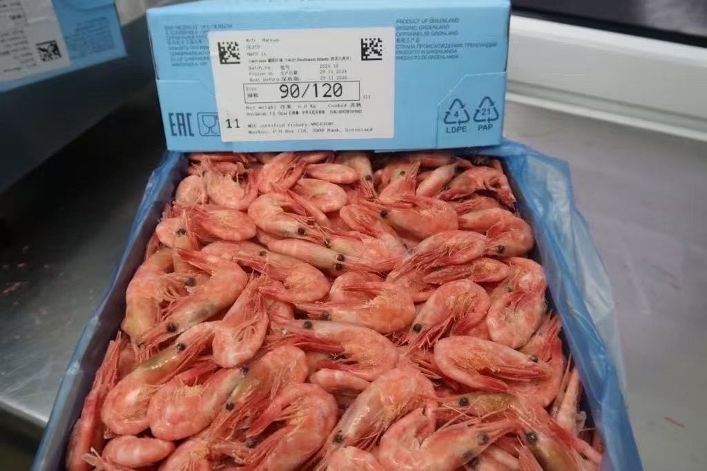 冷?北?冰? 北?甜? ボイル甘エビ 冷凍北極氷蝦 5kg 極上カナダ産＞溶かすだけ！ボイル甘エビ 5kg24新物