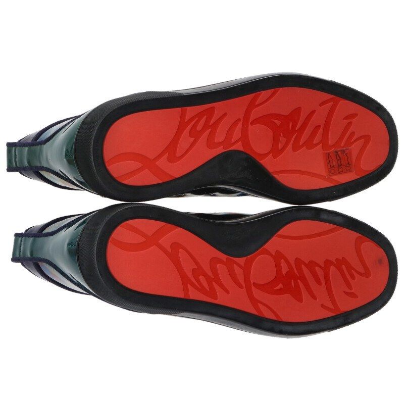 クリスチャンルブタン LOUISPIKE スパイクスタッズナイロンハイカット  