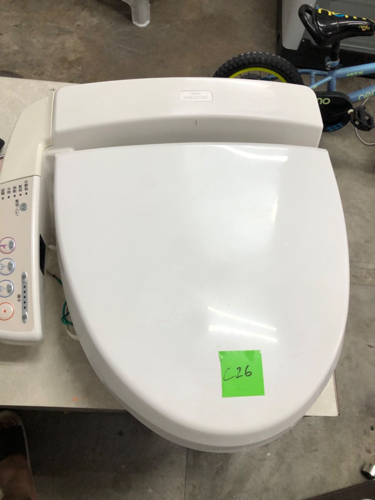 784】ウォシュレット ◇TOTO◇TCF ? 中古TOTO 電気温水便座 