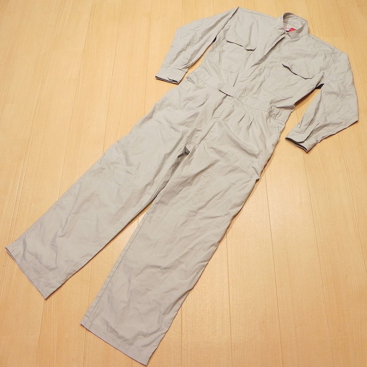 =590 SIDE FIELD 783 サイドフィールド 長袖 つなぎ EL オールインワン 薄手 脇メッシュ 春夏 古着
