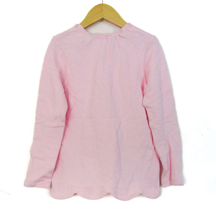 メゾピアノ スウェット トレーナー トップス ハート 刺繍 キッズ