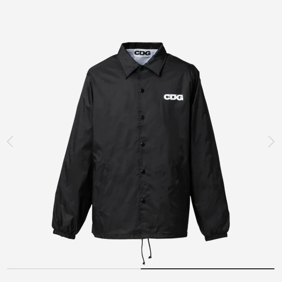 新品 コムデギャルソン 完売品 絵文字 emoji play コーチジャケット COMME des GARCONS コムデギャルソン CDG サークルロゴ コーチ