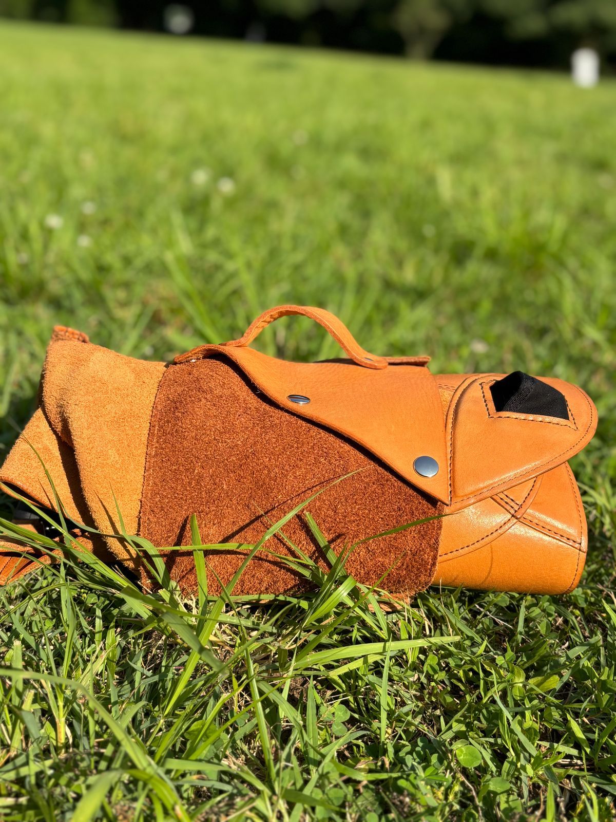 当製品の革シートは Helinox