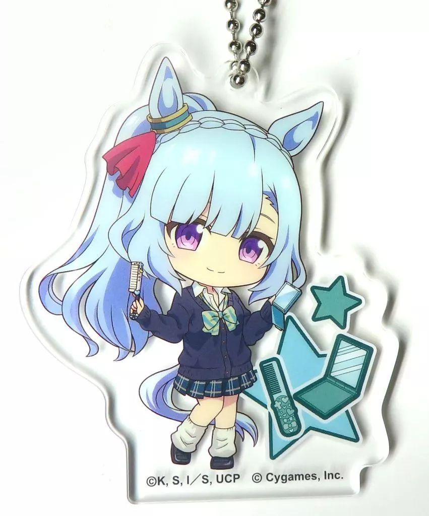 ウマ娘 メジロアルダン キーホルダー アニメ『ウマ娘 シンデレラグレイ』 らぶいっと！シリーズ ワイヤー