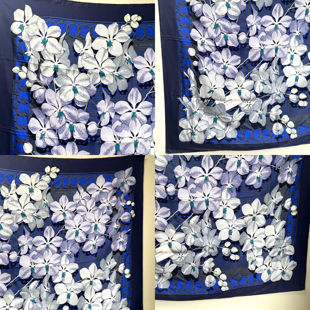 エルメス カレ90 SOUVENIRS D'ASIE アジアの思い出 FJ240 - メルカリ