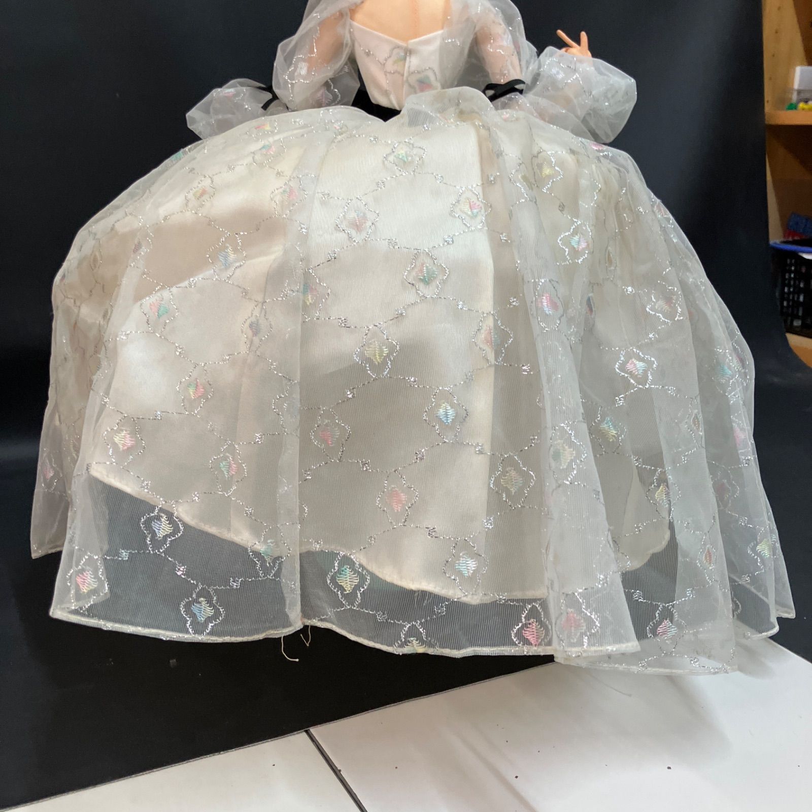 美品 フランス人形 ヴィンテージ ドール 昭和レトロ 高さ約60cm