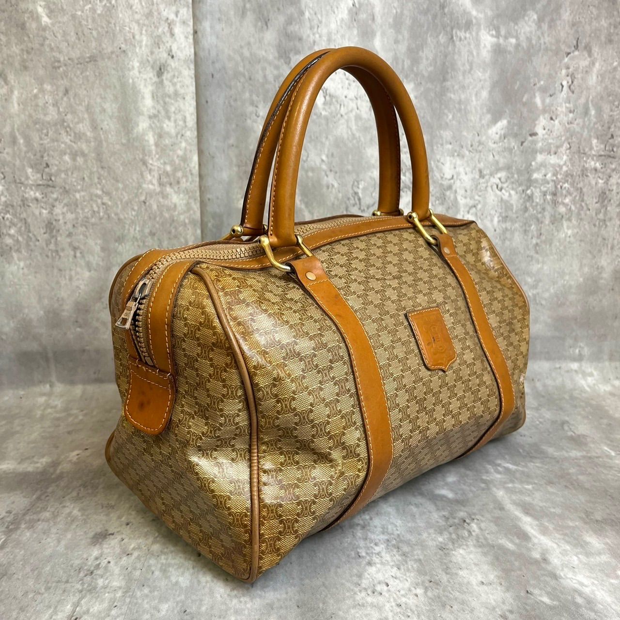 ✨良品✨ CELINE セリーヌ ミニボストンバッグ トートバッグ マカダム  