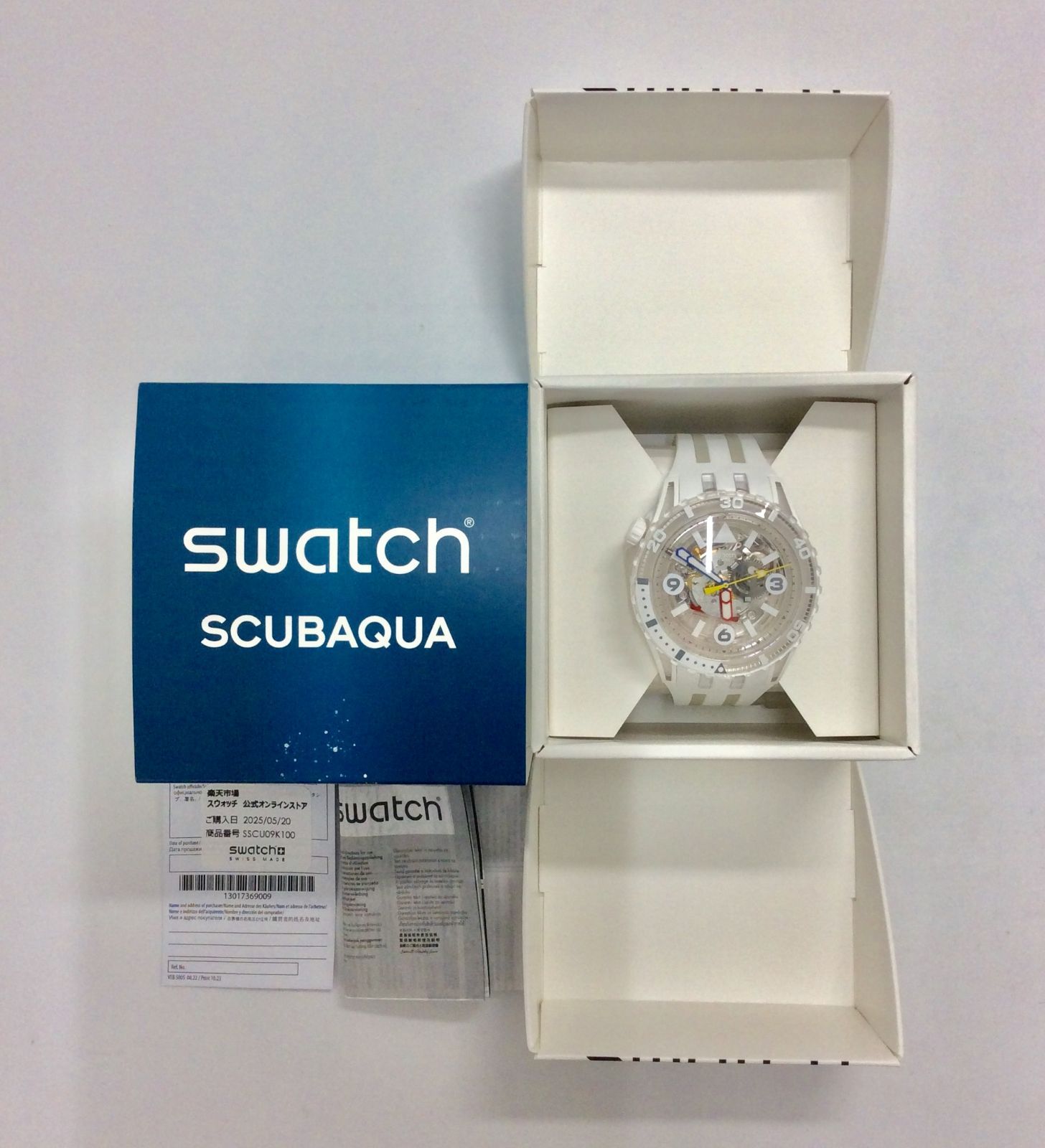 未使用品】swatch スウォッチ SCUBAQUA AURELIA AURITA クォーツ 