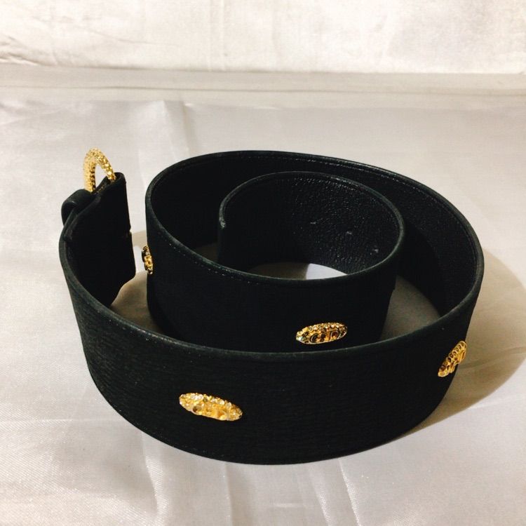 極美品✨クリスチャンディオール　ベルト　ブラック　ゴールドロゴ 楽天市場】ChristianDior クリスチャンディオール ヴィンテージ