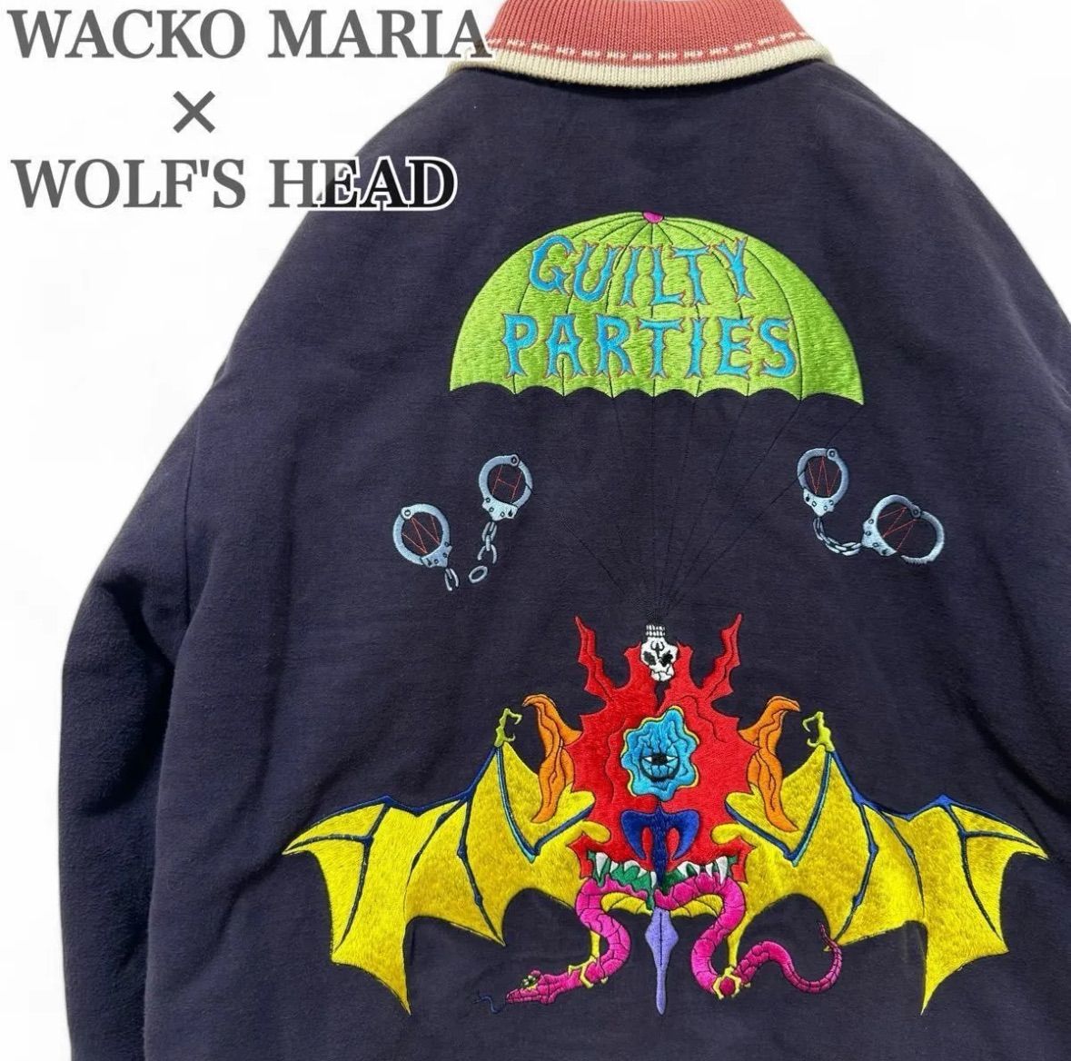 入手困難】WACKO MARIA×WOLF'S HEAD ワコマリア ウルフズヘッド ファラオ カークラブ ジャケット M 美品 - メルカリ