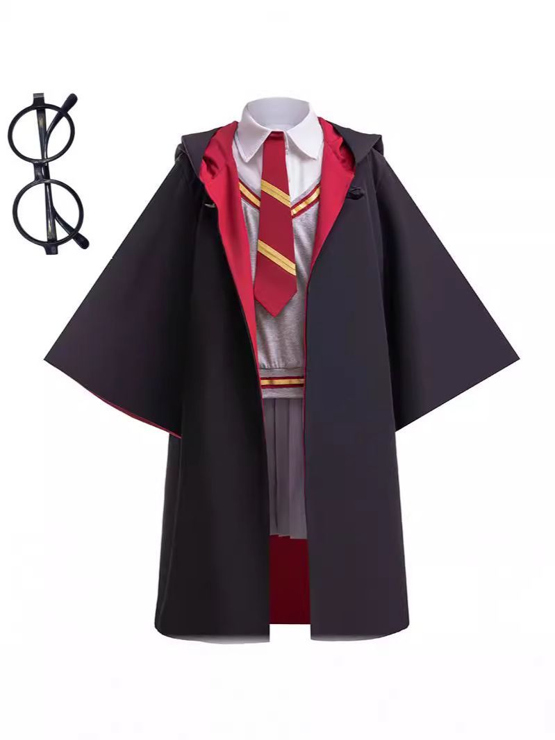 ハリー・ポッター コスプレ衣装 3点セット コスチューム ホグワーツ 魔法魔術学校 制服 グリフィンドール ハッフルパフ レイブンクロー スリザリン  コスプレ ハロウィン クリスマス インベント 人気キャラー 子供 大人 女の子 男の子 魔女 魔術師 - メルカリ