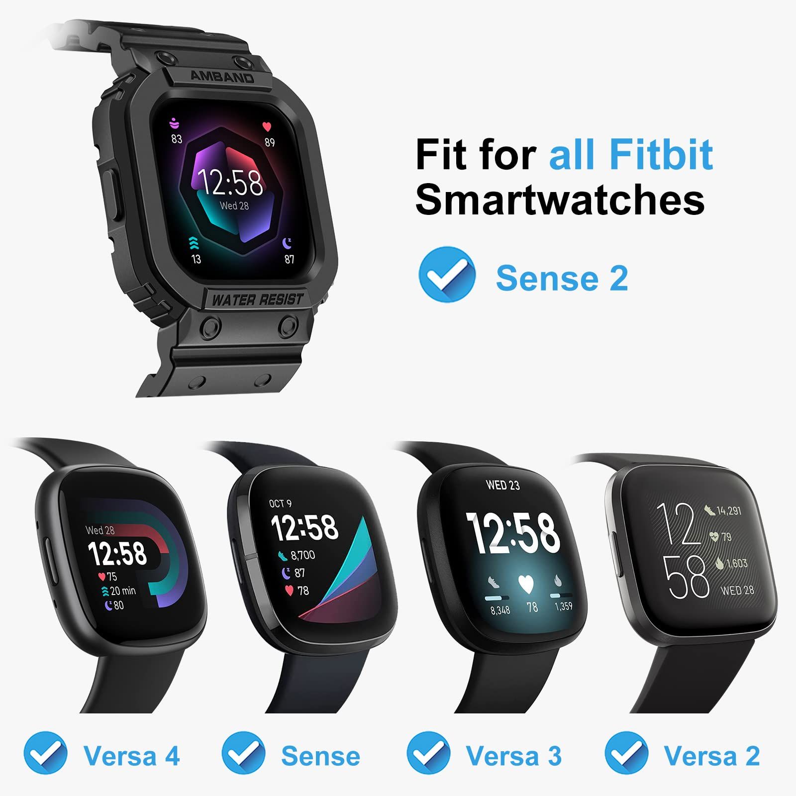 Fitbit Versa フィットビット バーサ ケースバンドセット Fitbit Versa フィットビット バーサ ケースバンドセット楽天市場】【2