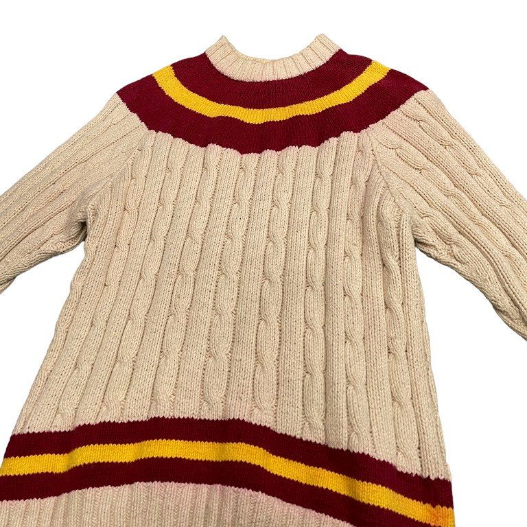 GENERAL RESEARCH 97AW ケーブルチルデンコットンニットセーター  