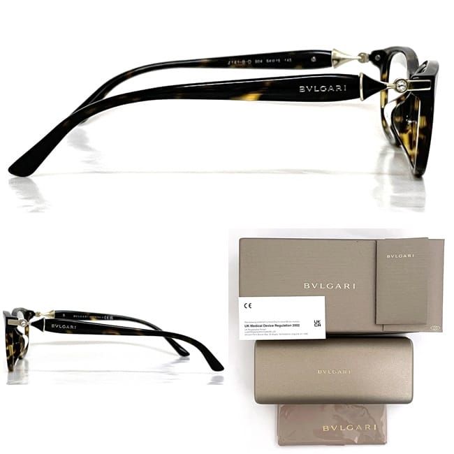 ブルガリ メガネ ブラウン べっ甲風 4141-B-D 未使用 美品 - メルカリ 