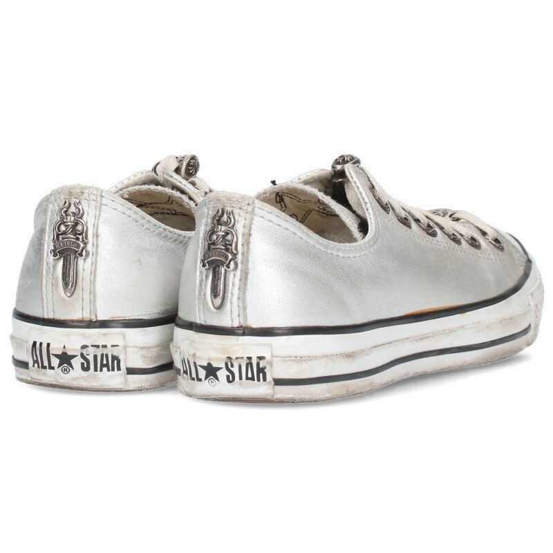 クロムハーツ ×コンバース CONVERSE CH CONVERSE LEATHER シルバー装飾