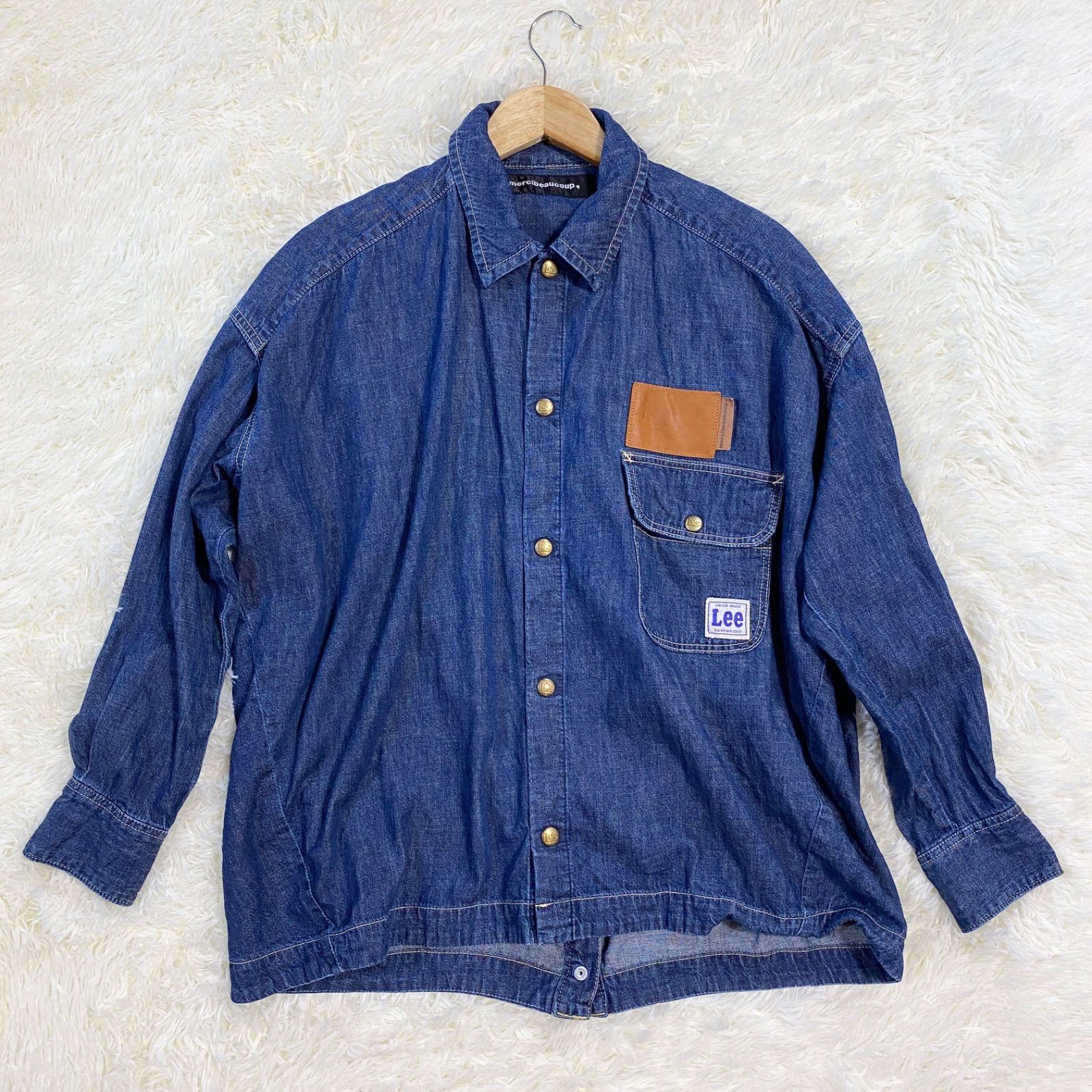 mercibeaucoup,×Lee】メルシーボークー×リー コラボ デニムワイド 