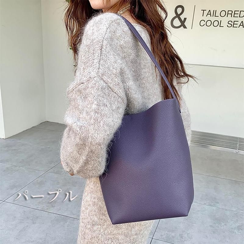 バケツ型 レザーバッグ