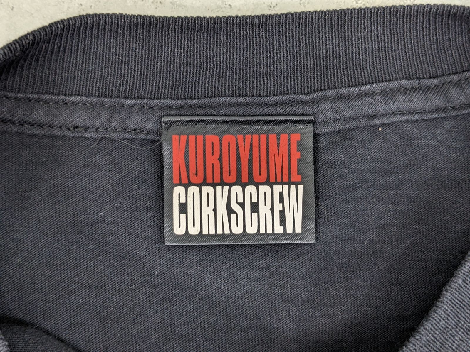 90's 黒夢 コークスクリュー Tシャツ Lサイズ相当 KUROYUME