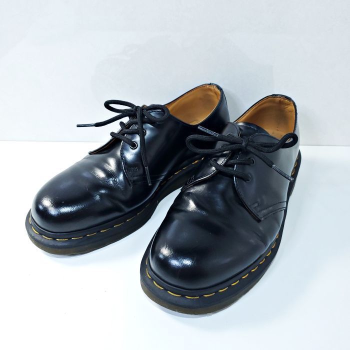 ドクターマーチン Dr.Martens 3ホール ギブソンシュー 3EYE GIBSON レザー シューズ ブラック 黒 約26.0cm 1461 59  1512323Y20241015 - メルカリ