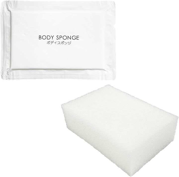 What s! 圧縮ボディスポンジ 使い捨て ホテル アメニティ 泡立て バスアメニティ トラベル 施設 旅行 業務用 300個 ホワイト