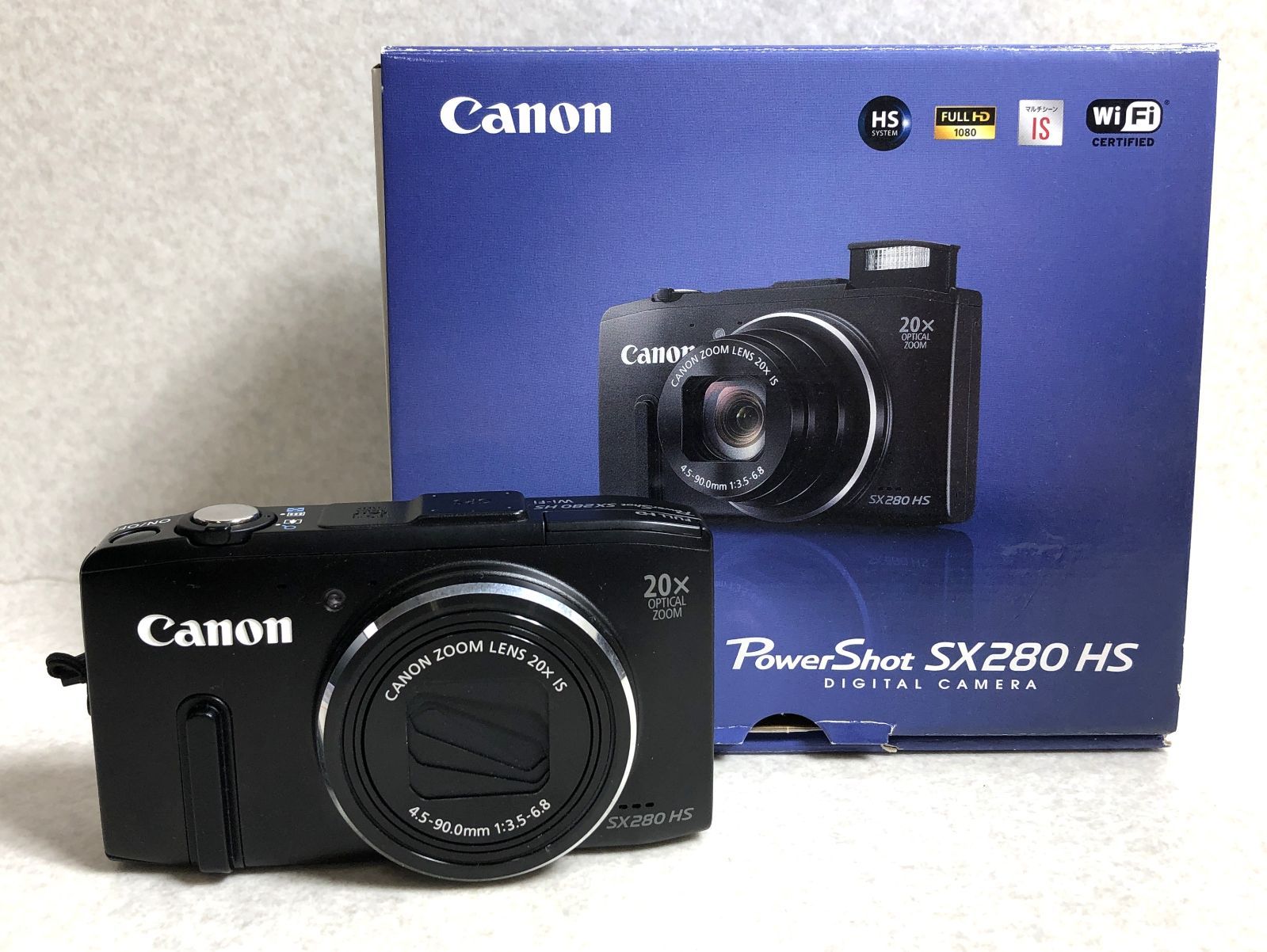 DH417】キャノン PowerShot 公式 SX280 HS コンパクトデジタル