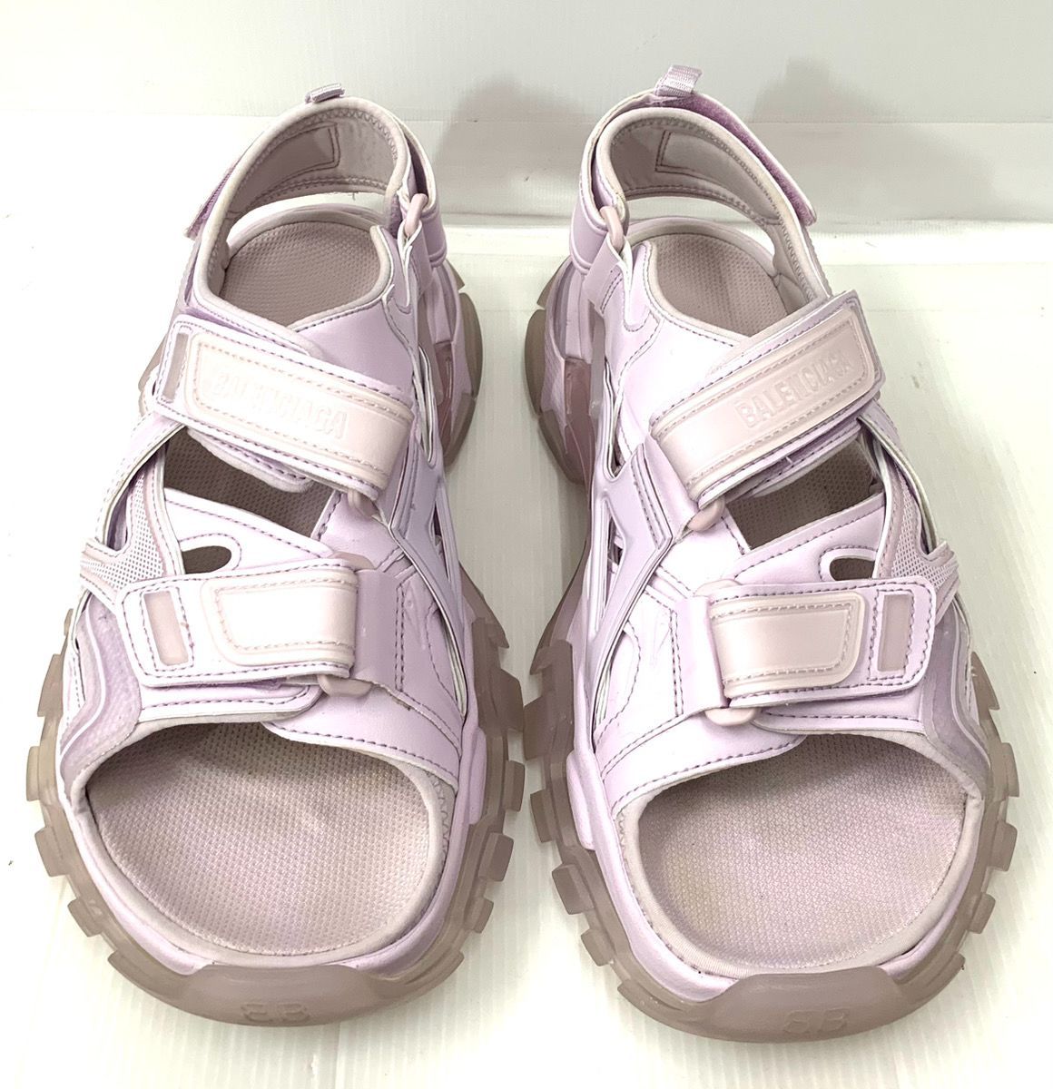 バレンシアガ BALENCIAGA トラック サンダル レザー ラバー 655948  