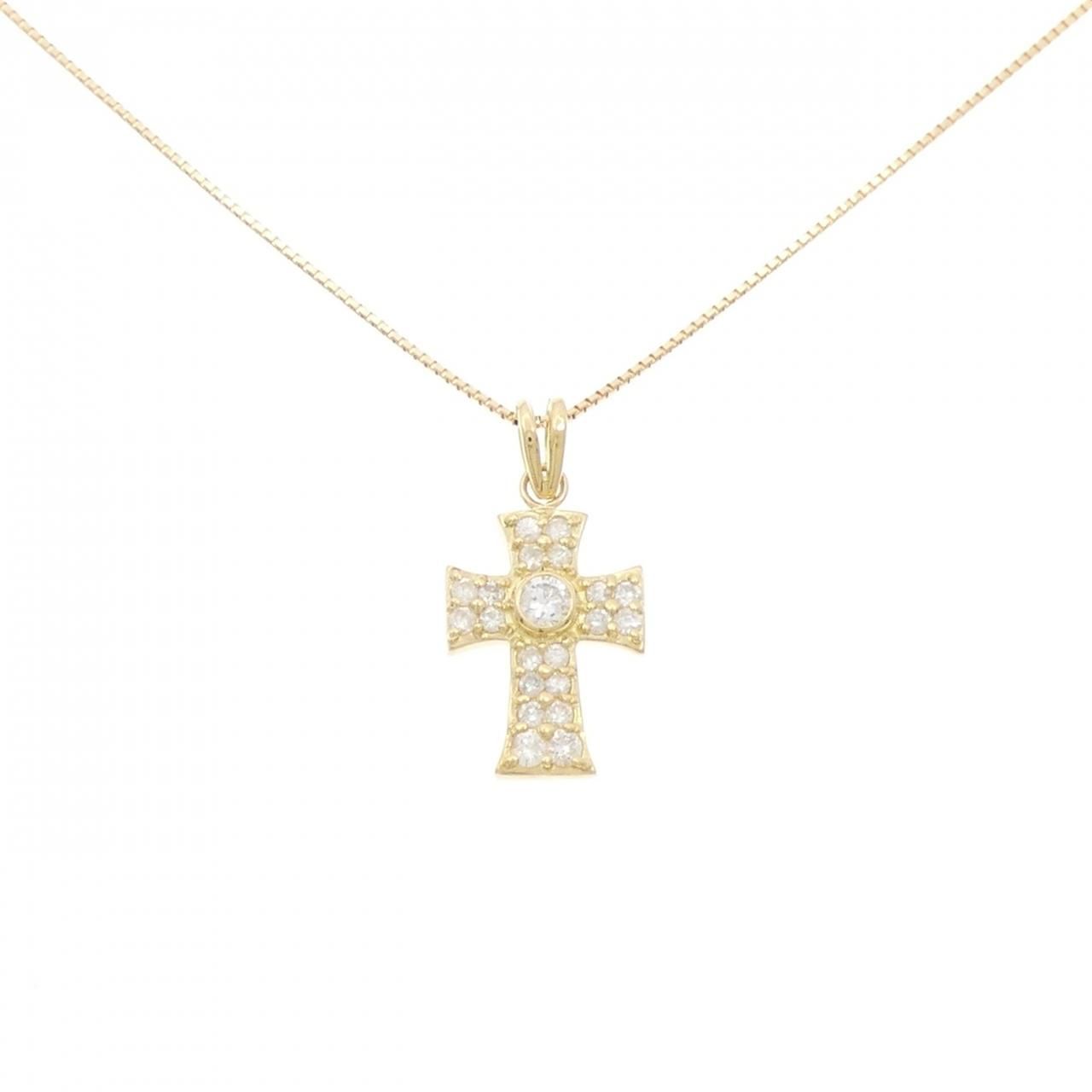 K18YG ダイヤモンド ペンダントトップ D:0.40ct ダイヤモンド 0.40ct 18金イエローゴールド K18YG ペンダント トップ