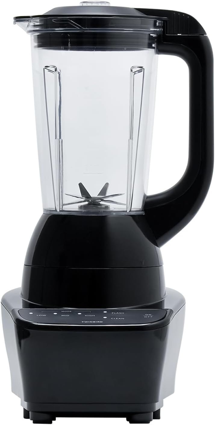 ♥ ツインバード ミキサー 1200ml パワフル 6枚刃 KC-4869B