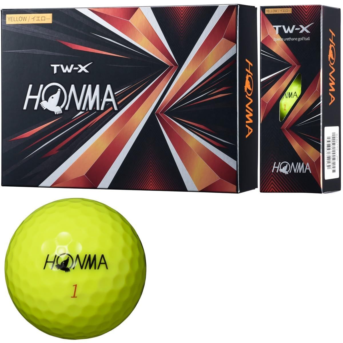 本間ゴルフ HONMA ボール TW-X ボール 2021年モデル 3ダースセット 3