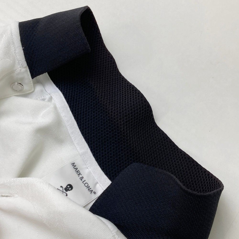 サイズ：46 MARK&LONA マークアンドロナ 半袖ポロシャツ ブルー系