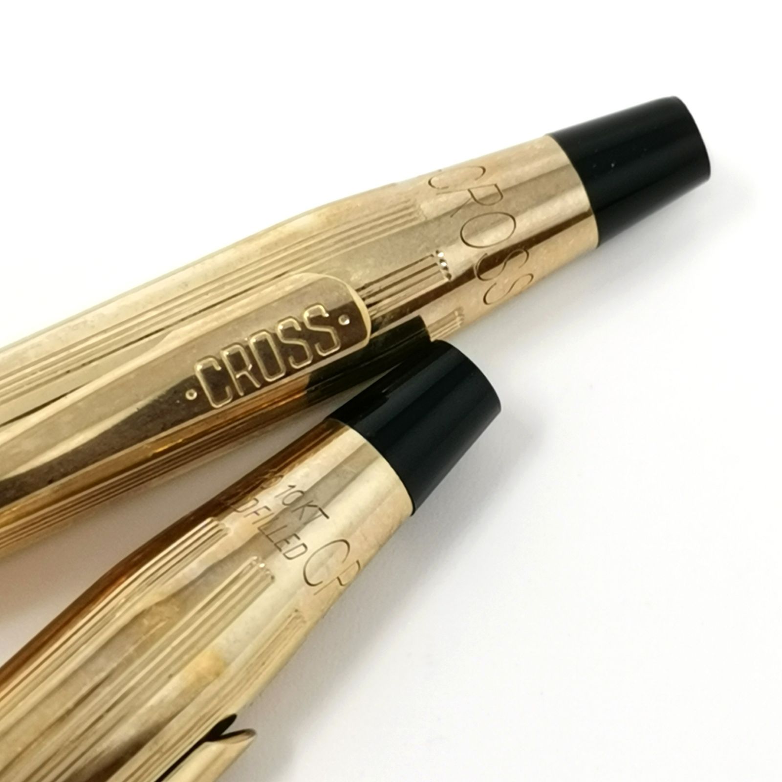 CROSS クロス 14KT 10KT 各2本 GOLD FILLED 金張り ボールペン 
