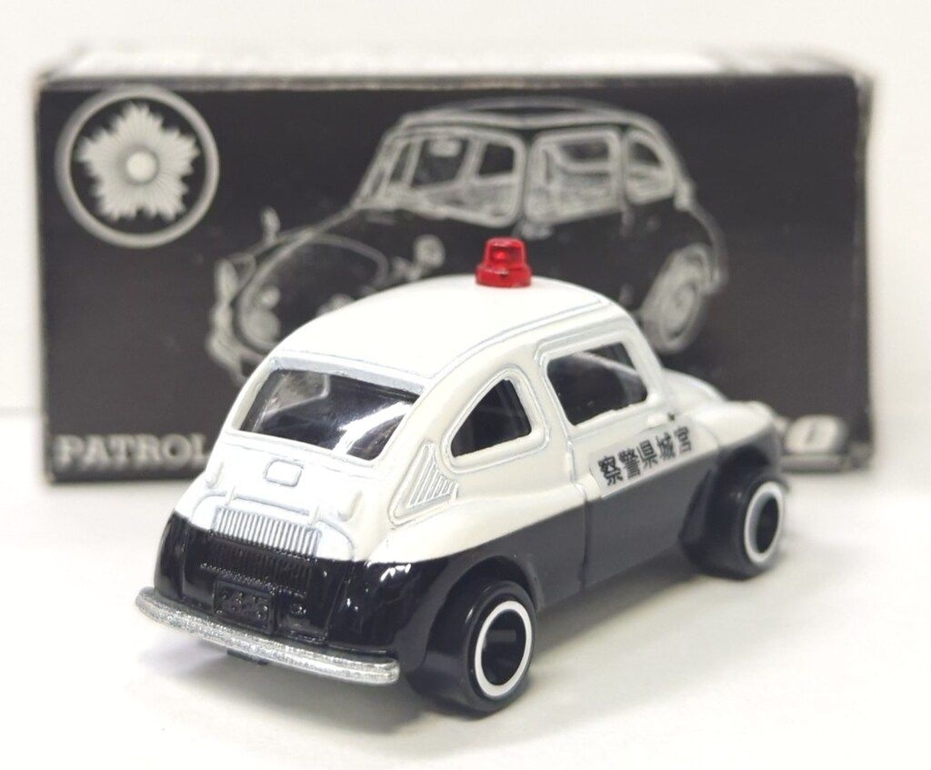 トミー トミカ日本製/イイノ特注 富士重工 スバル360 パトロール