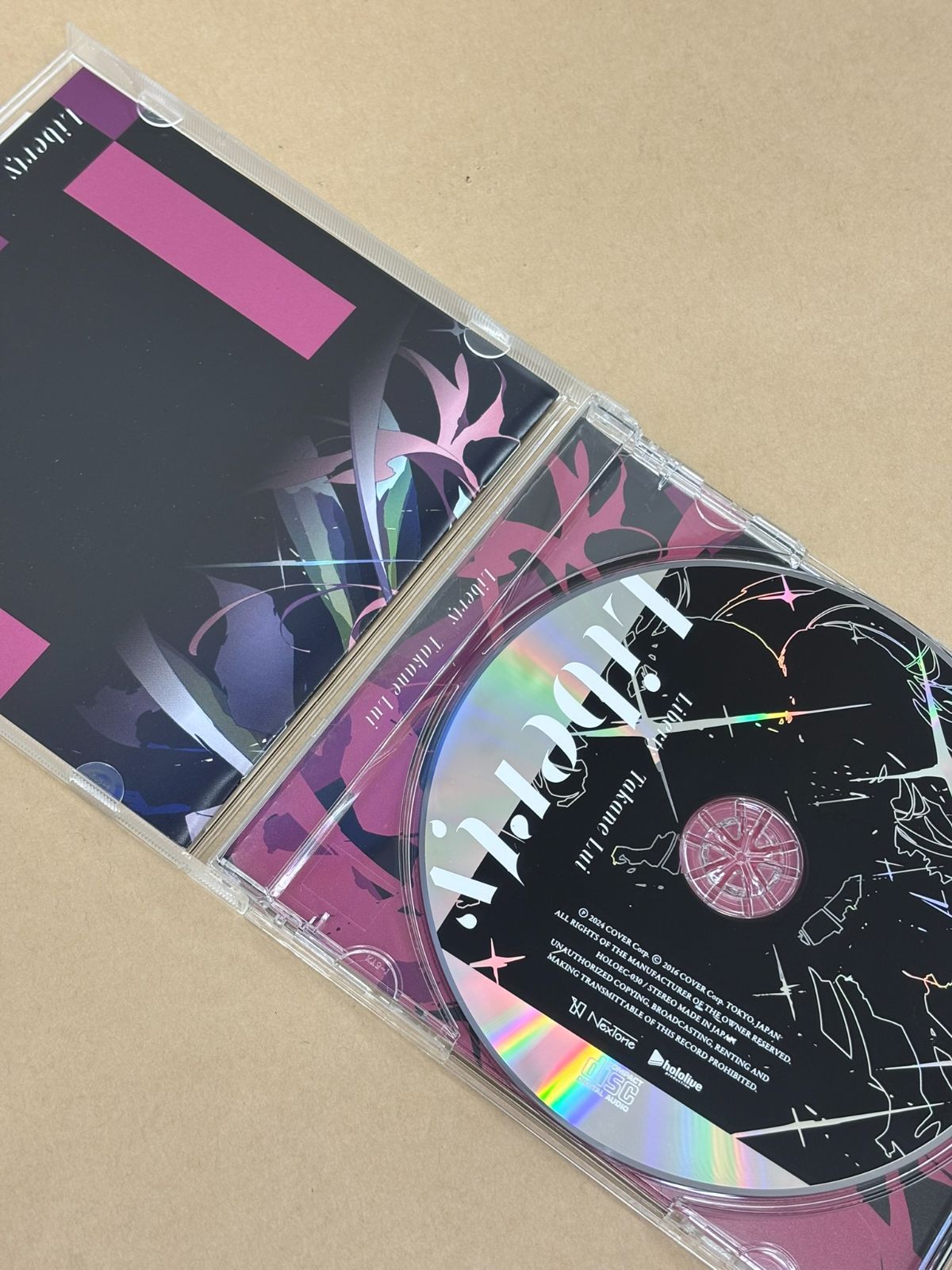 鷹嶺ルイ 1st Album Liberty 直筆サイン入りアナザージャケット+