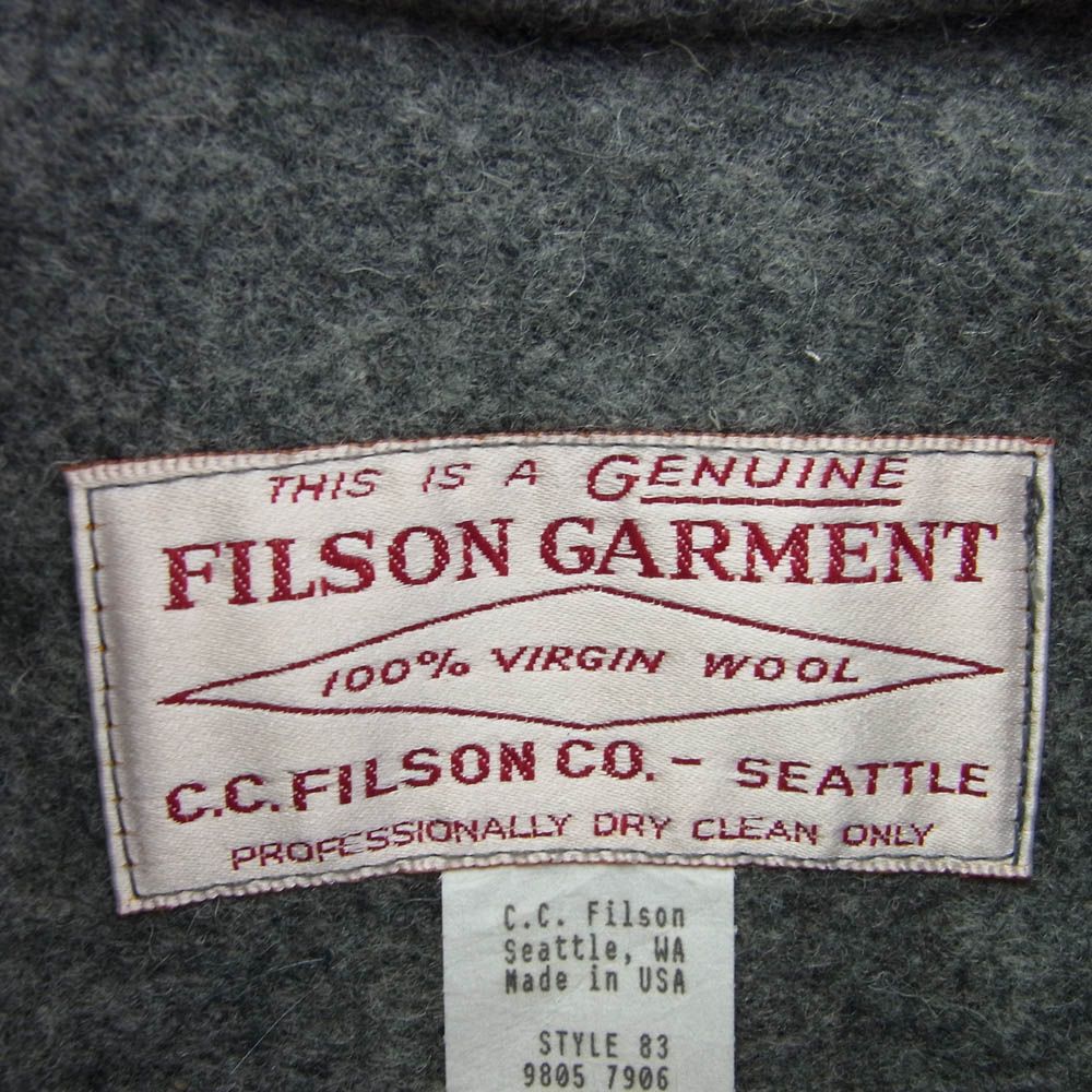 FILSON フィルソン 90s 98年製 DOUBLE MACKINAW CRUISER ダブル