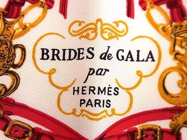 □新品□未使用□ HERMES エルメス BRIDES de GALA 【式典用馬勒】カレ20 ナノ シルク100% スカーフ ハンカチーフ レッド系  AS8193 - メルカリ