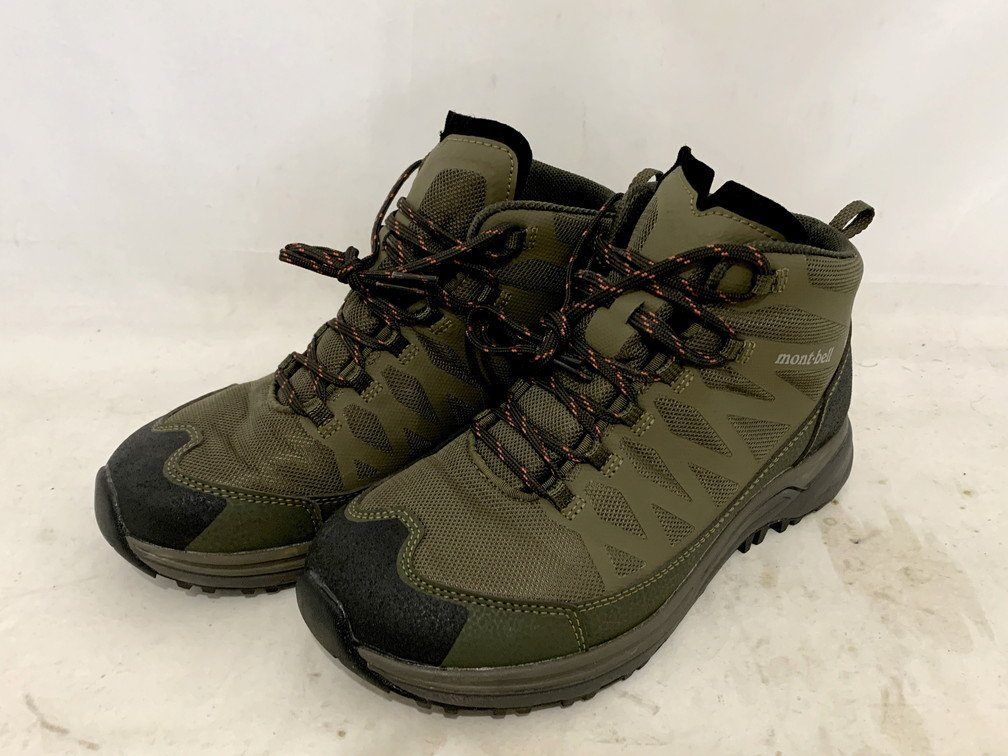 mont-bell モンベル マウンテンクルーザー200 ワイド トレッキングシューズ 1129705 サイズ 25.5cm カラー カーキ シューズ