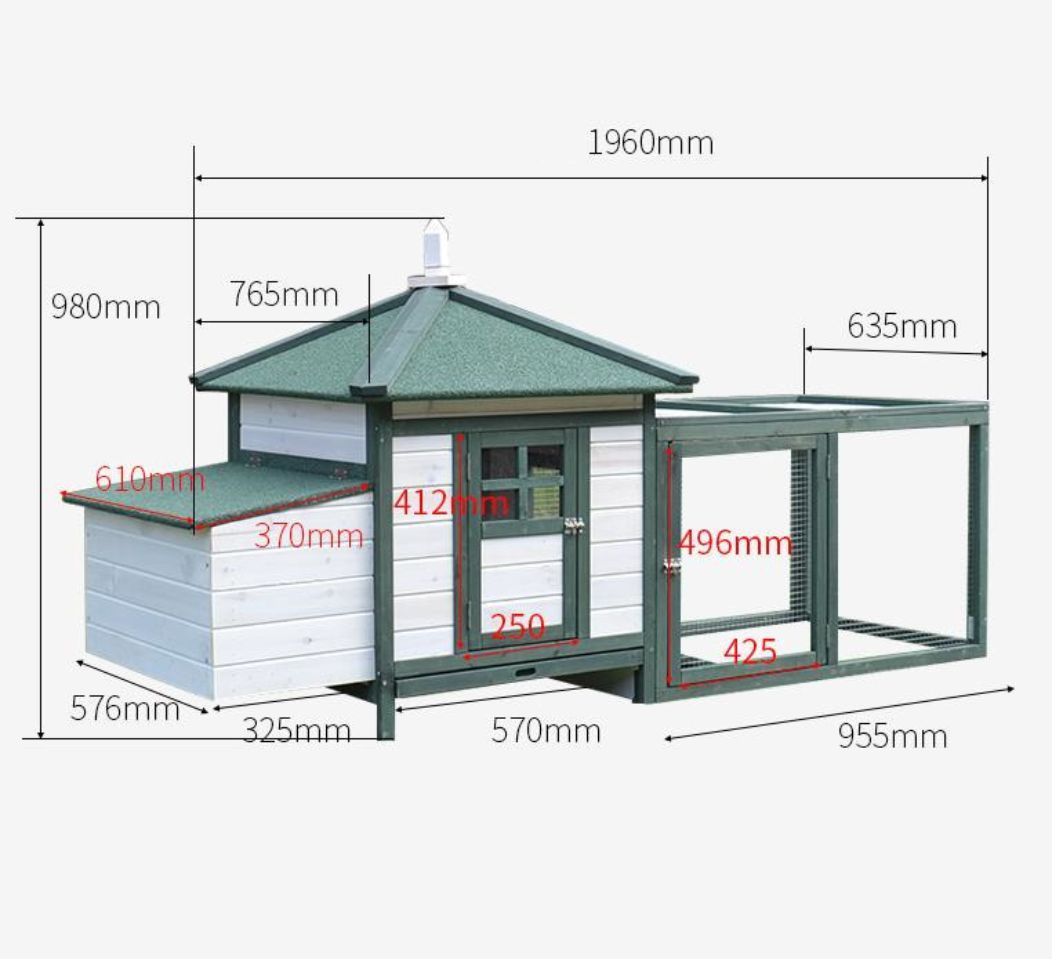 ◇美品◇高品質ニワトリ小屋 兎 ハト小屋 木製 ペット別荘 ハウス 防雨防腐 ウサギ ニワトリ小屋 飼育 屋外養殖 庭用 掃除しやすい - メルカリ