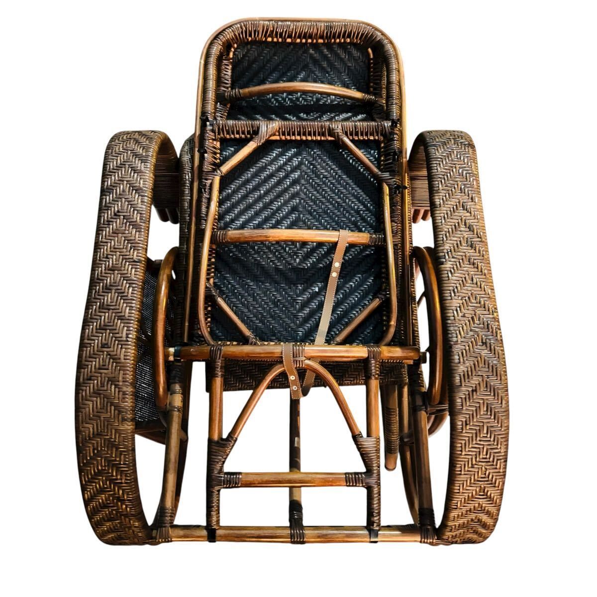 ラタンチェア リクライニング M505KA ラタンワールド オットマン 足置き ラタン サンフラワーラタン 手編み パーソナル MARWIL-DEMENAGEMENTS_CH