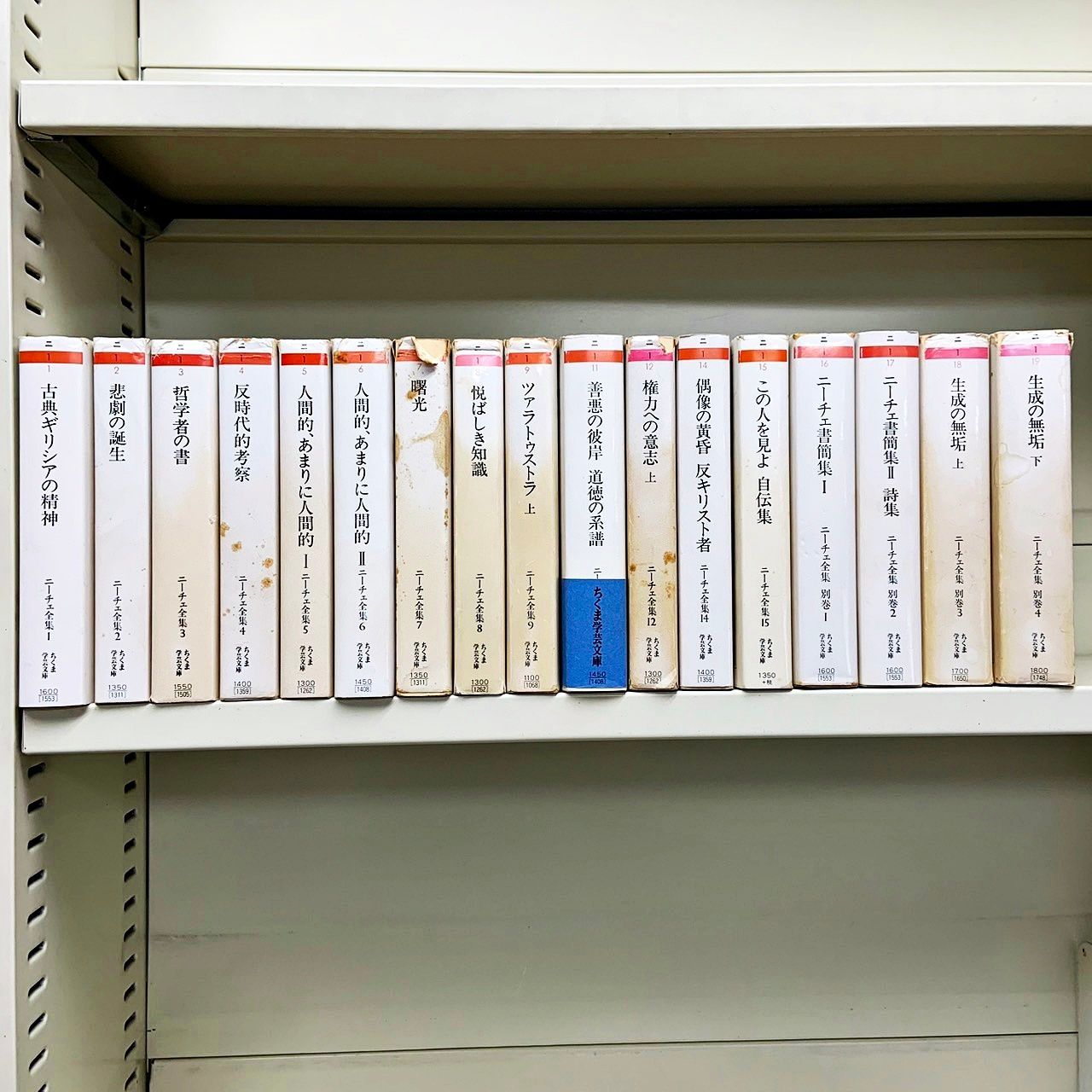 ニーチェ全集 全15冊セット (ちくま学芸文庫)