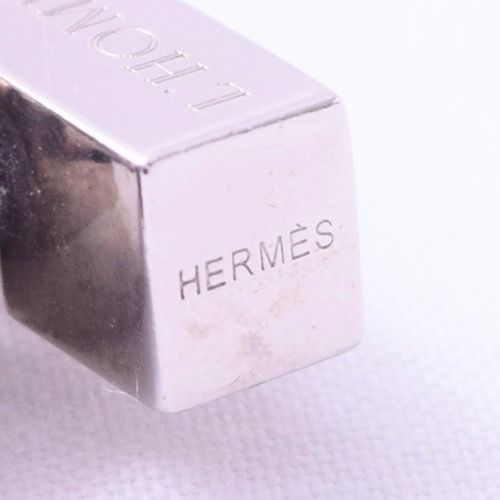 エルメス HERMES カデナ 地球 2001年限定 シルバー金具 未知なる地球の