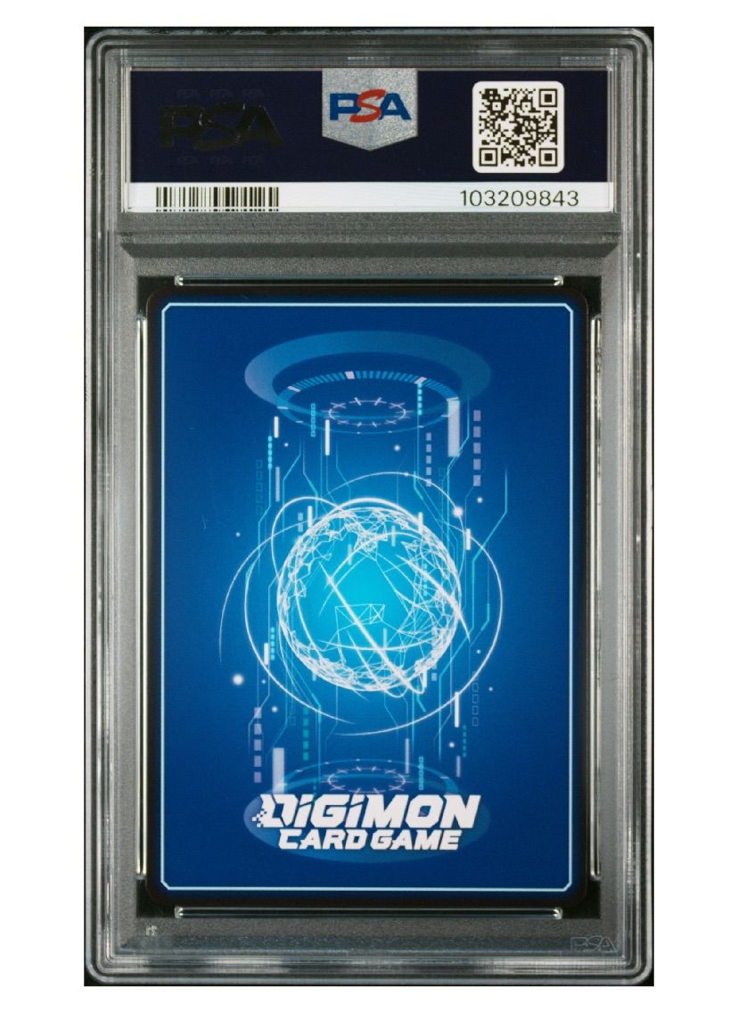 PSA10 デジモンカード サクヤモン パラレル プロモカード EX2-024