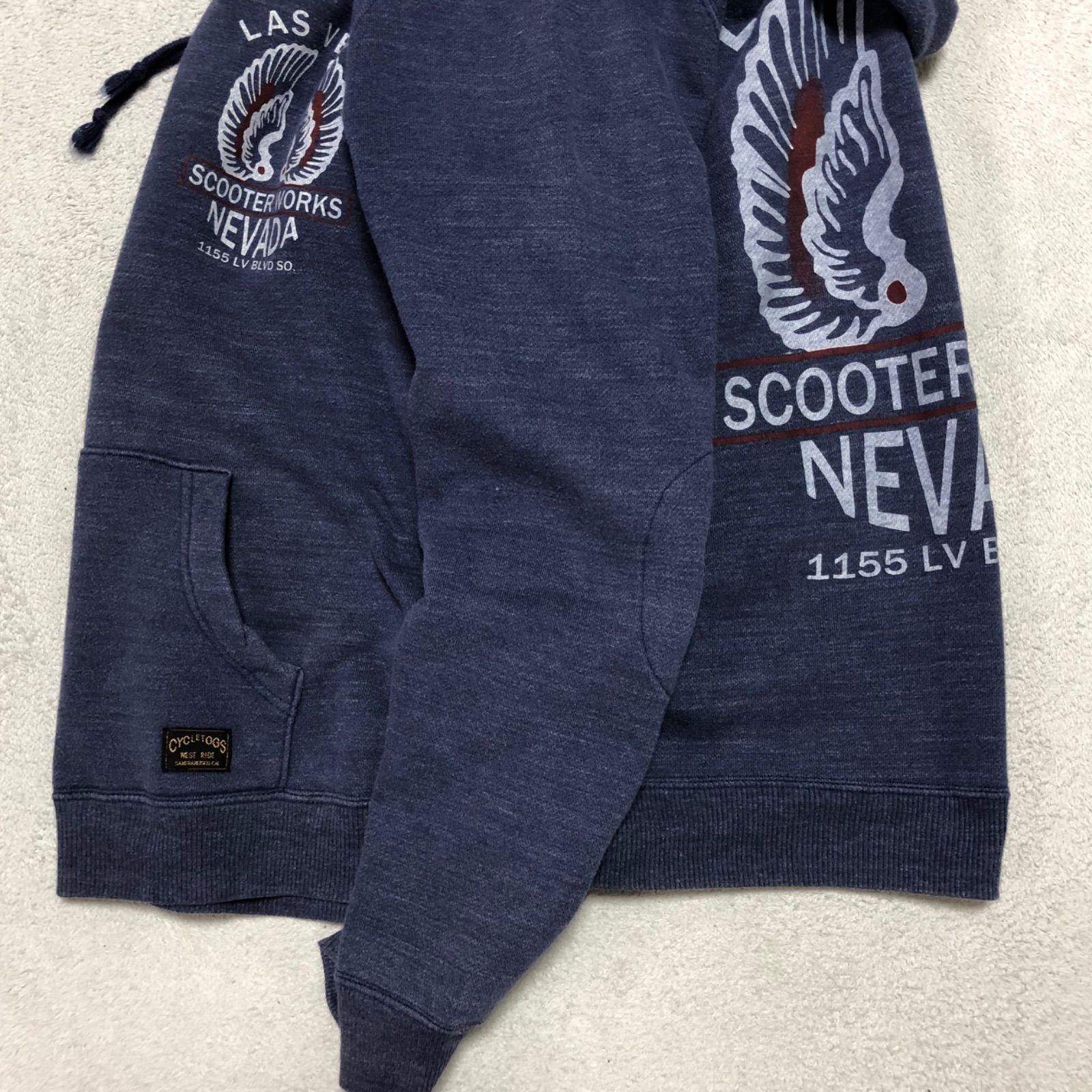 WEST RIDE SWEAT HOODIE スウェットフーディー パーカー プルオーバー 