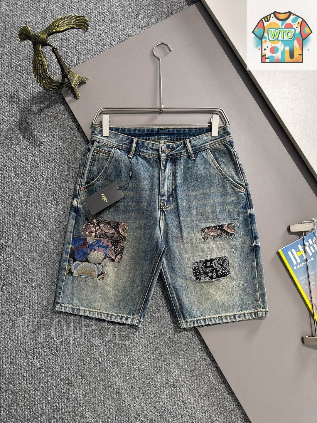 今日特価】Fendi 2025SS デニムショートパンツ - メルカリ
