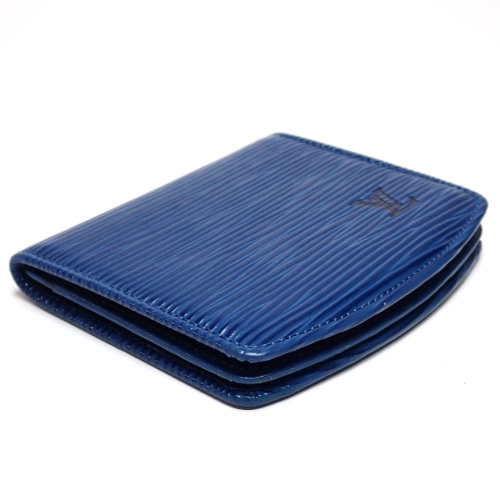 LOUIS VUITTON】ルイ・ヴィトン エピ 青 キュベット スプール